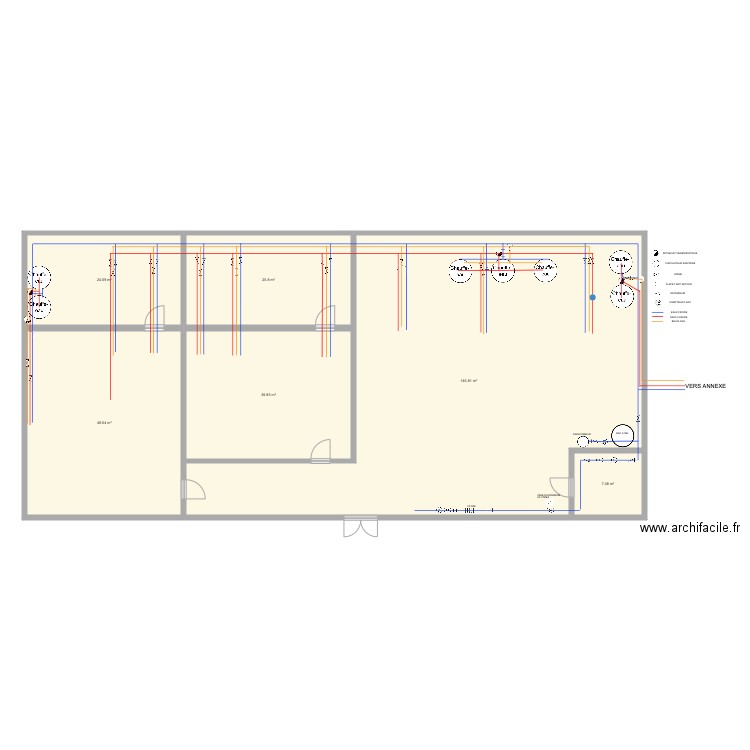 hotel. Plan de 0 pièce et 0 m2