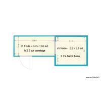 plan chambre froide le jardin
