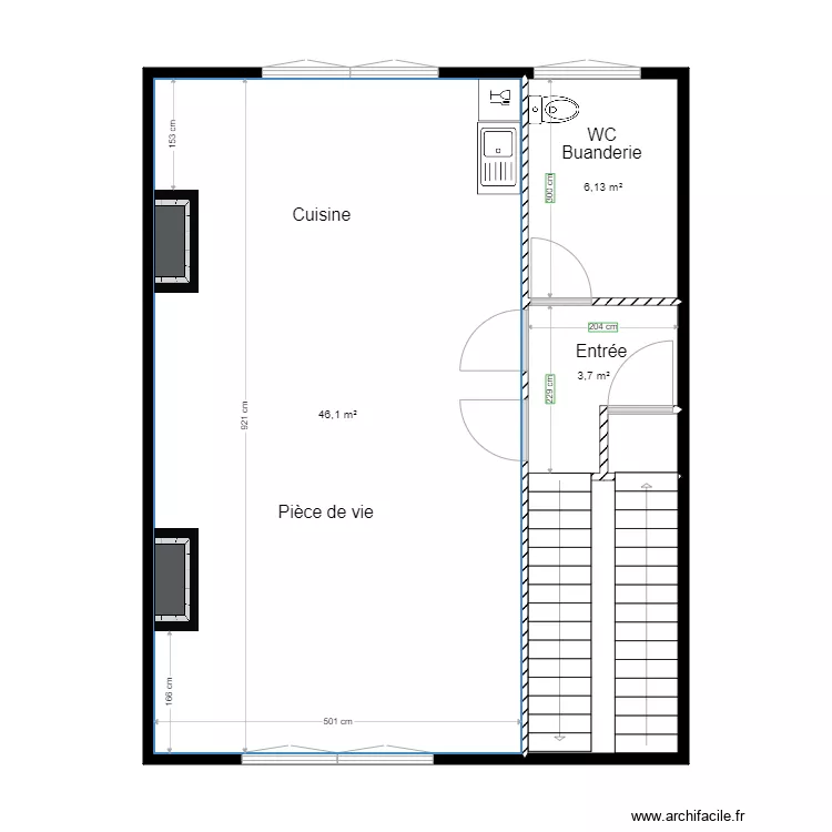 230 Lamartine BETHUNE. Plan de 230 Lamartine BETHUNE. Plan de