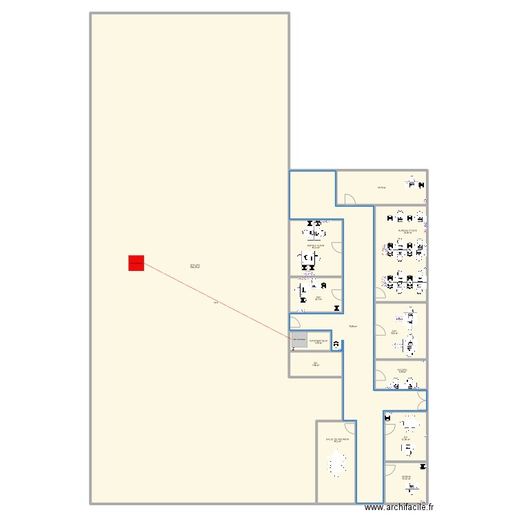 ALBIGES. Plan de 0 pièce et 0 m2