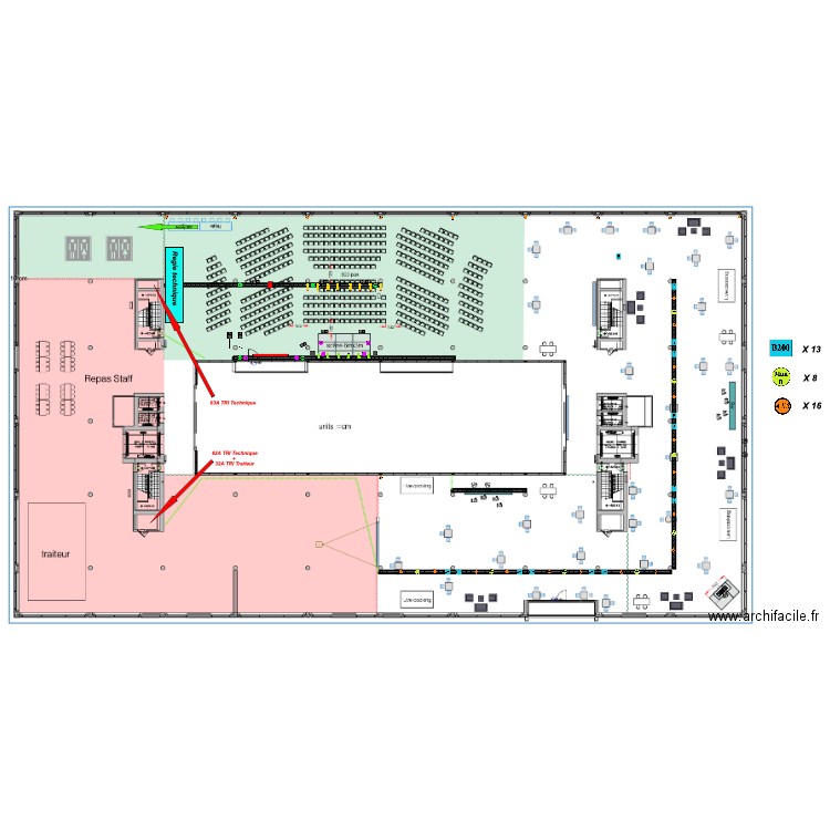 truss cocktail FTI. Plan de 0 pièce et 0 m2