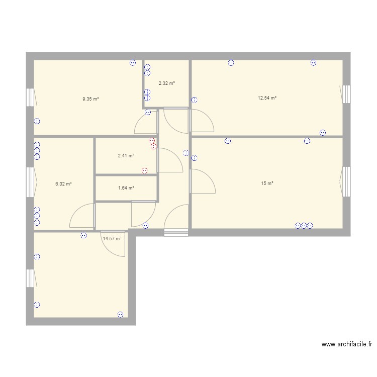 Plan Mickael 1. Plan de 0 pièce et 0 m2