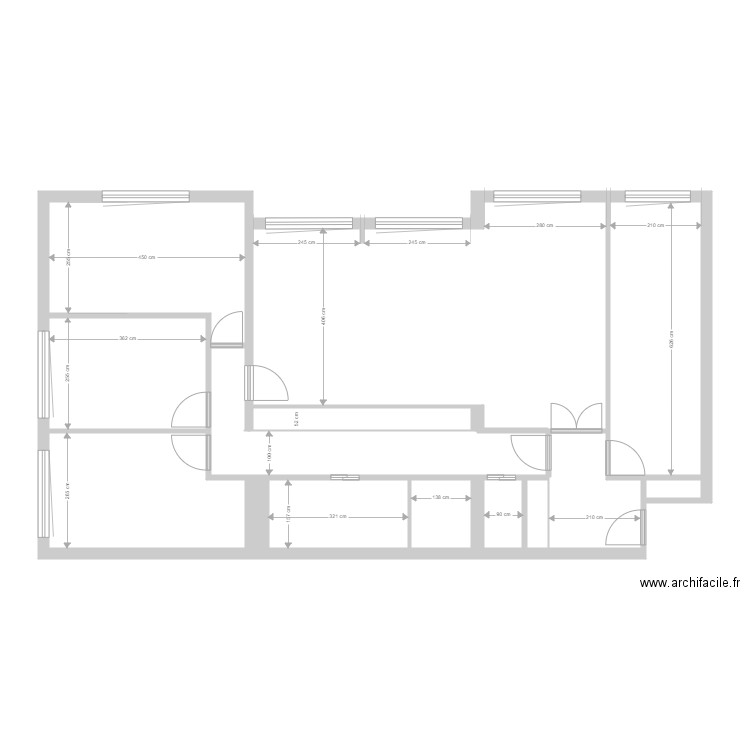 REUILLY EXISTANT. Plan de 0 pièce et 0 m2