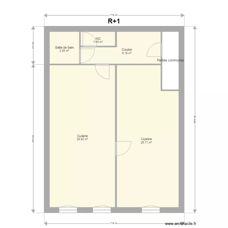 LEVET R1  St Bonnet le Chateau . Plan de 