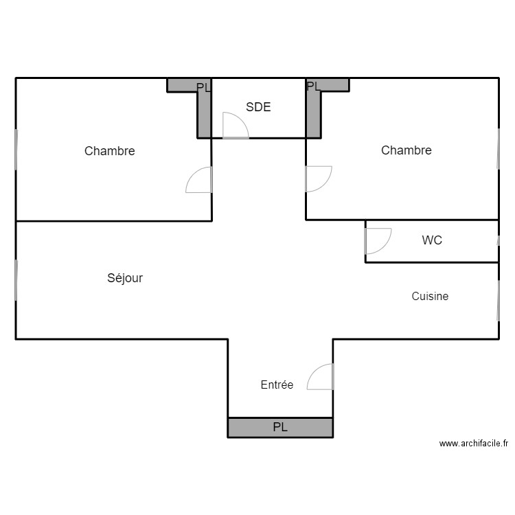 plan antoine2. Plan de 8 pièces et 529 m2