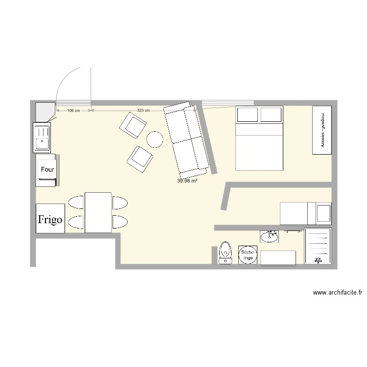 Ier jet. Plan de 0 pièce et 0 m2