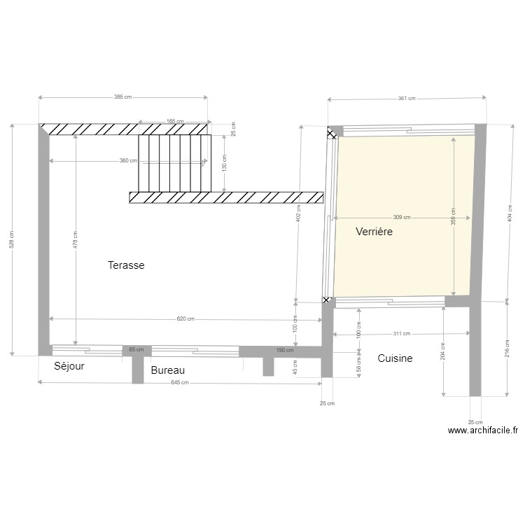 Terrase Projet 4. Plan de 0 pièce et 0 m2