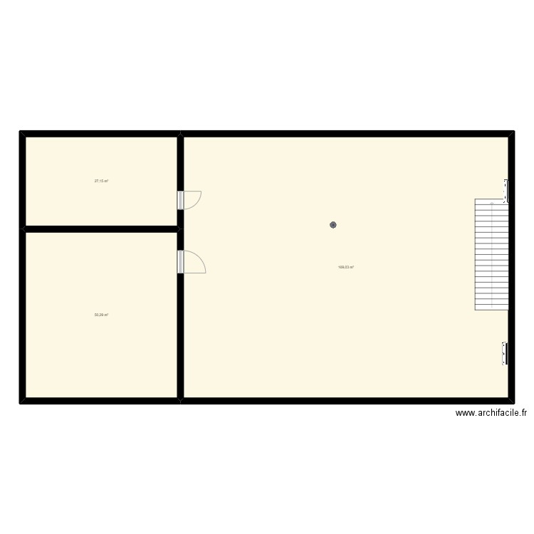 Etage FPValence. Plan de 0 pièce et 0 m2