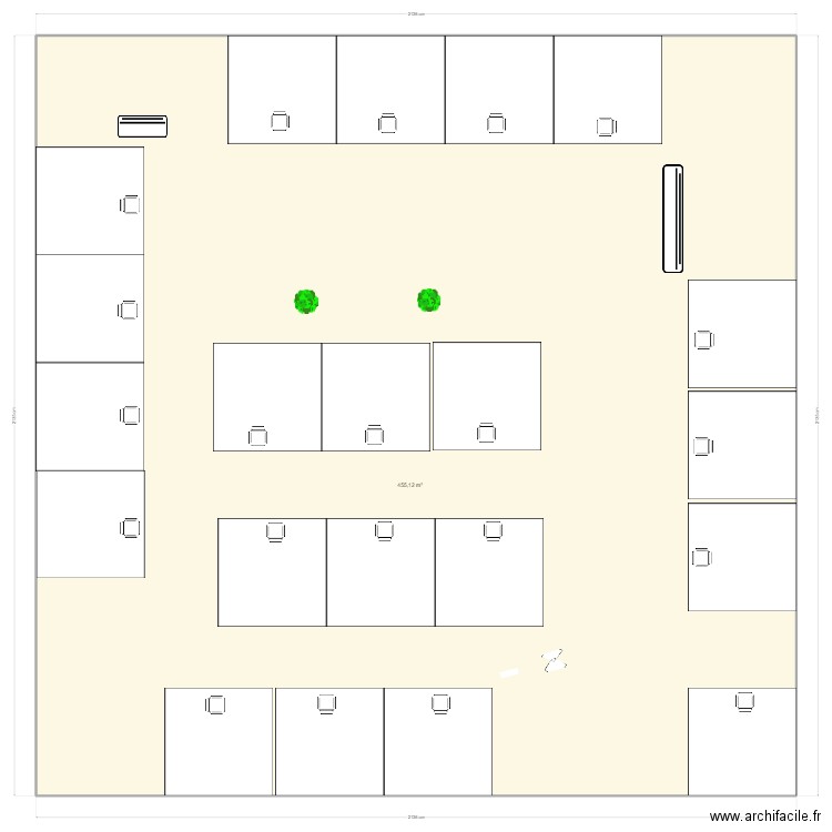 Terrain avant vieu presbytère. Plan de 0 pièce et 0 m2