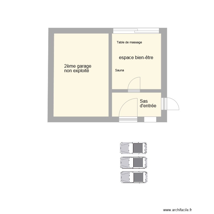 espace bien être Le nouvion en Thiérache. Plan de 0 pièce et 0 m2