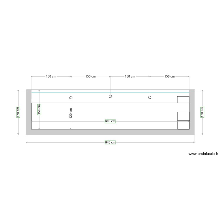 MUR SUD. Plan de 0 pièce et 0 m2