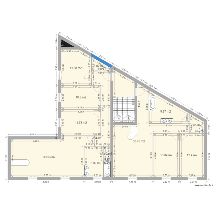 issy MX CEL2 1er. Plan de 0 pièce et 0 m2