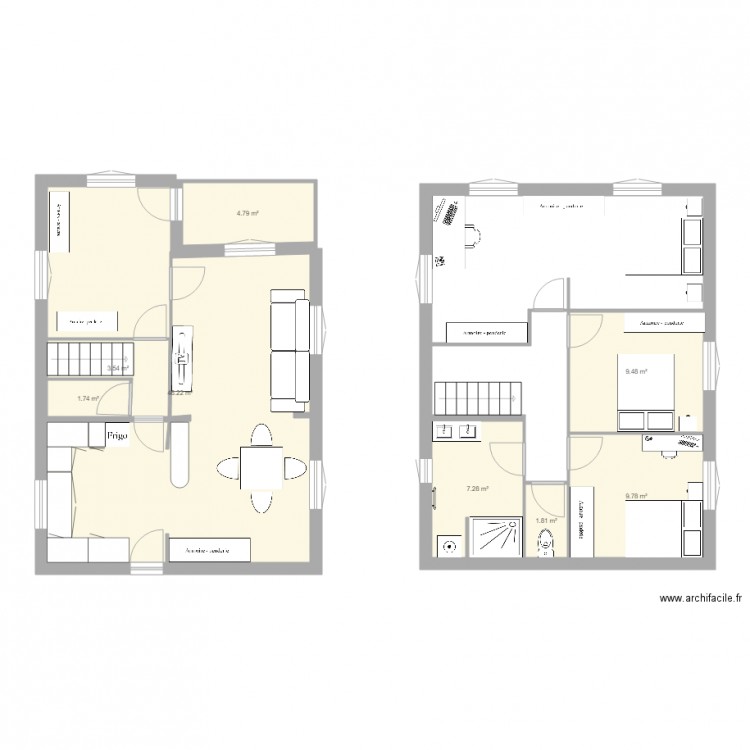 envaux5. Plan de 0 pièce et 0 m2