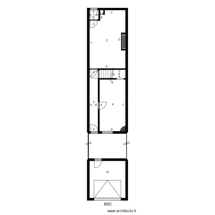 195310 Succession ROLLOT Plomb. Plan de 0 pièce et 0 m2