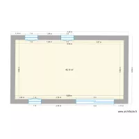 Plan garage 2 sans cloison