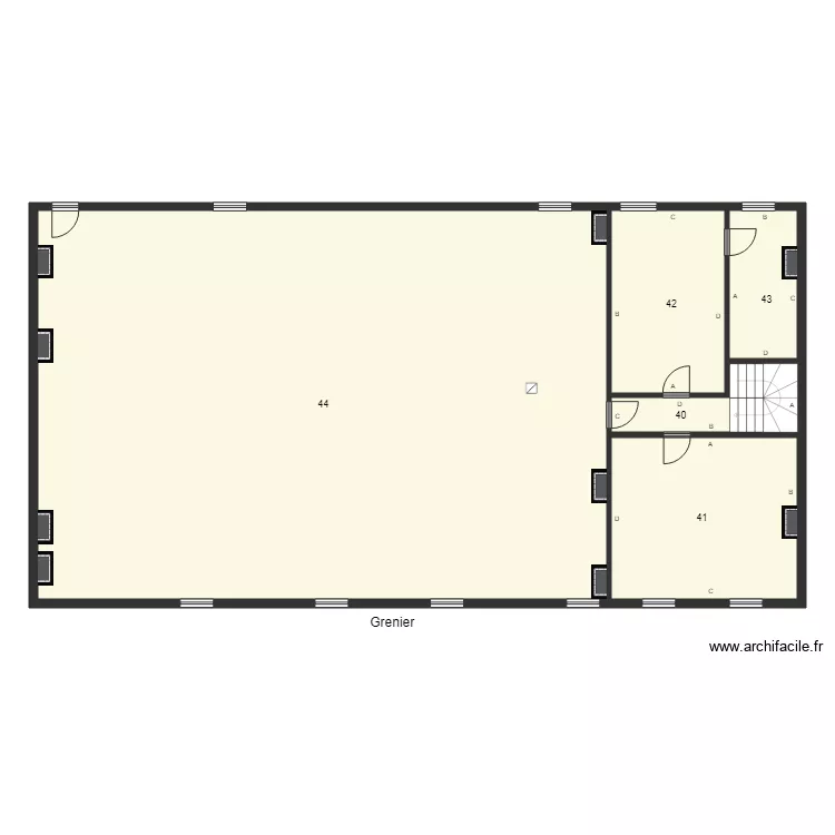 184919 SCI DE LA SOURCE Plomb1. Plan de 