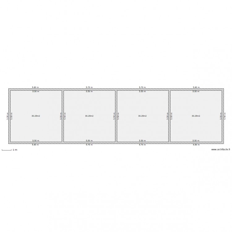 PROJET AND. Plan de 0 pièce et 0 m2