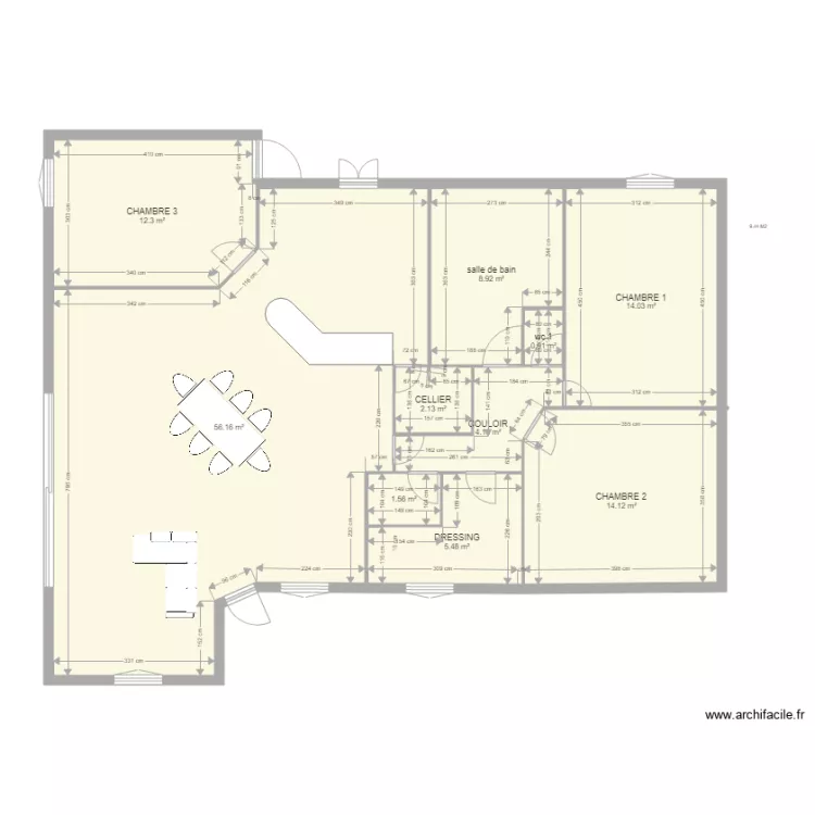 maison muy 20. Plan de 