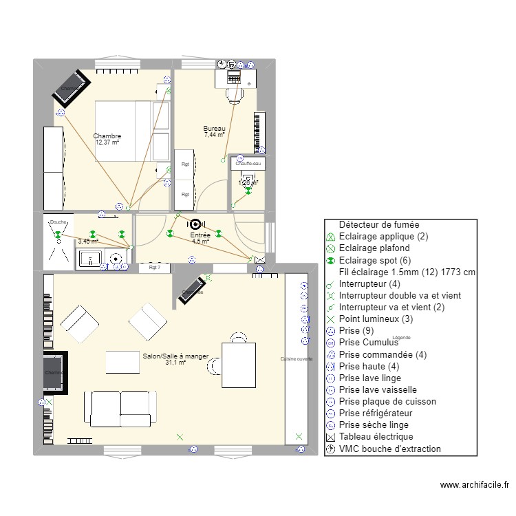 Victor Basch Cuisine 3. Plan de 0 pièce et 0 m2