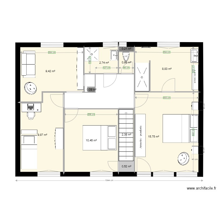 Maison revente F5 new. Plan de 0 pièce et 0 m2