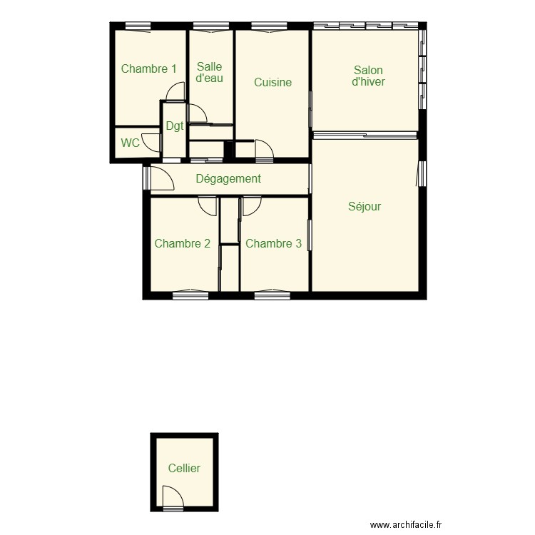 FELIX. Plan de 0 pièce et 0 m2