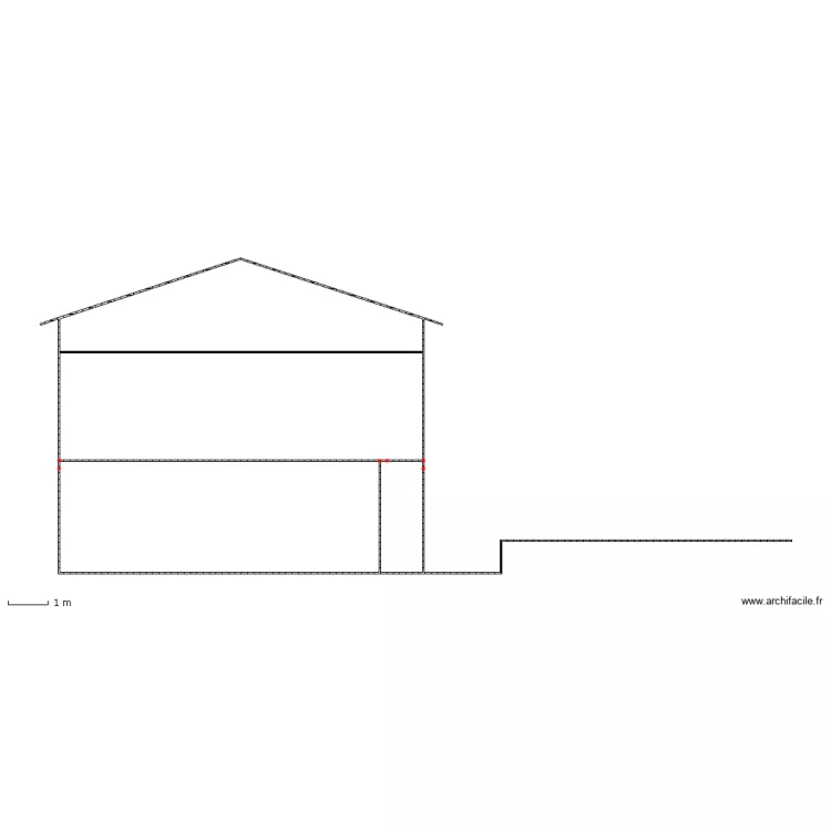 Coupe après. Plan de Coupe après. Plan de