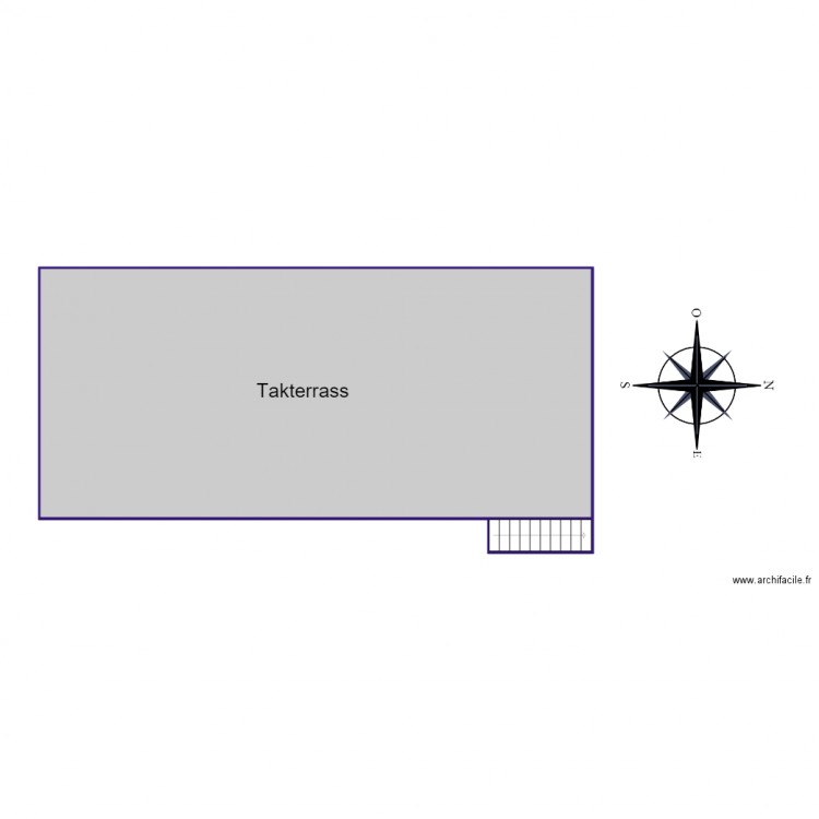 Planritning Av Purisima takterrass. Plan de 0 pièce et 0 m2