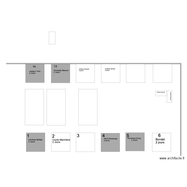 paléziieux 2 . Plan de 0 pièce et 0 m2