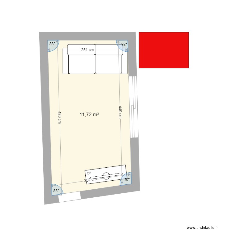 salon1. Plan de 0 pièce et 0 m2