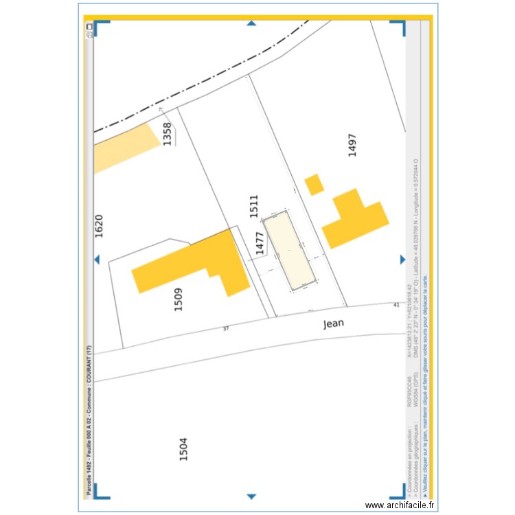 COURANT 1. Plan de 0 pièce et 0 m2