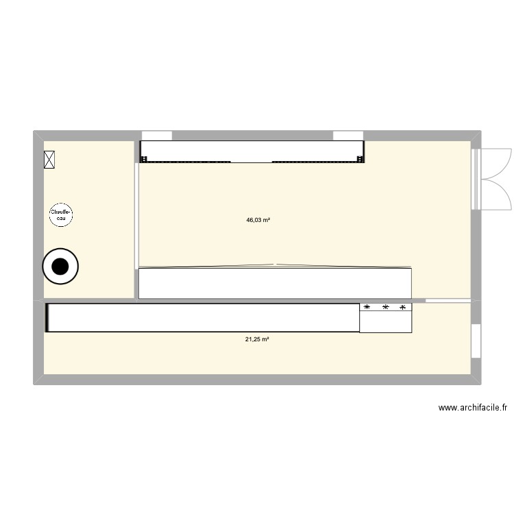 Etabli. Plan de 0 pièce et 0 m2