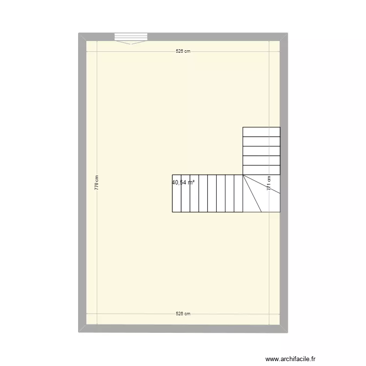 Plan &eacute;tage ULLY. Plan de 