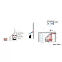 Po&ecirc;le &agrave; bois escalier 