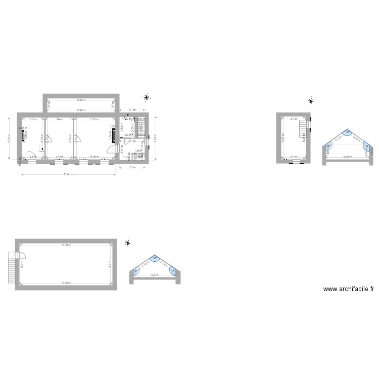 DIJOUX Sabine. Plan de 0 pièce et 0 m2