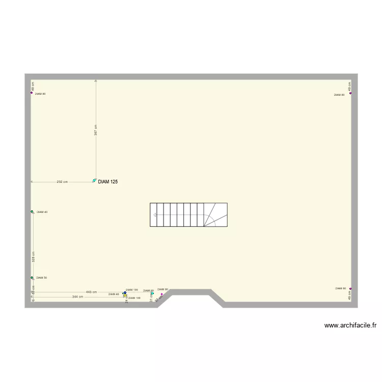 boutigny ETAGE 12 12 2020 RESERVATION SANS CLOISON. Plan de 