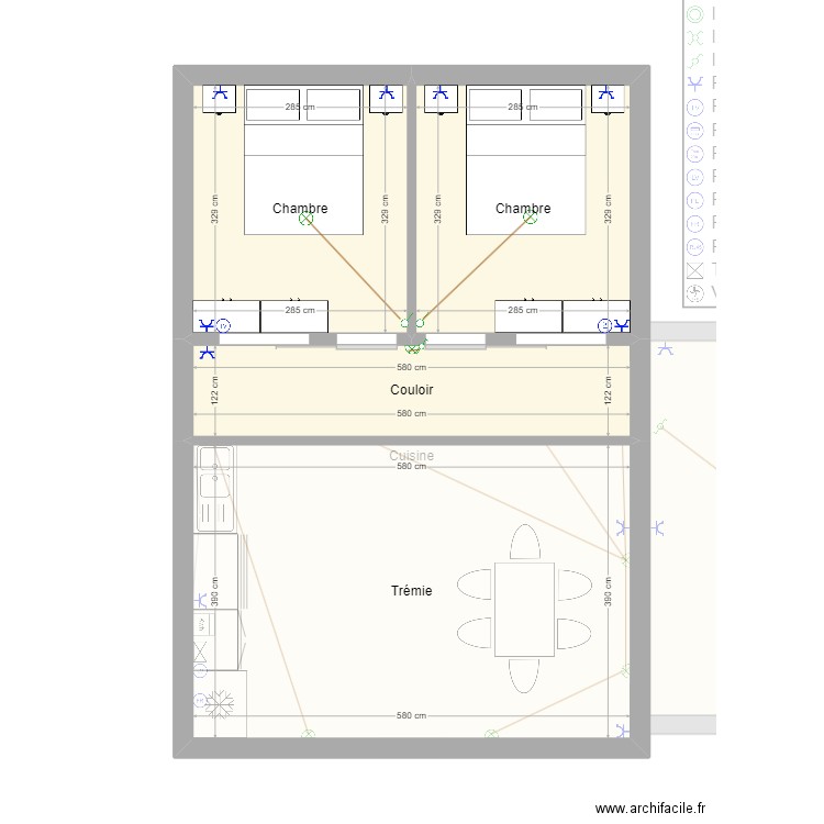 Bezier elec V2. Plan de 0 pièce et 0 m2