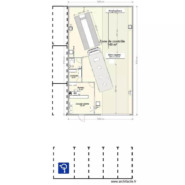 CCT VL Fr&eacute;jus. Plan de 