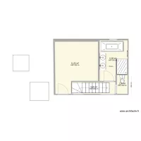 chambre et salle de bain id&eacute;e 2