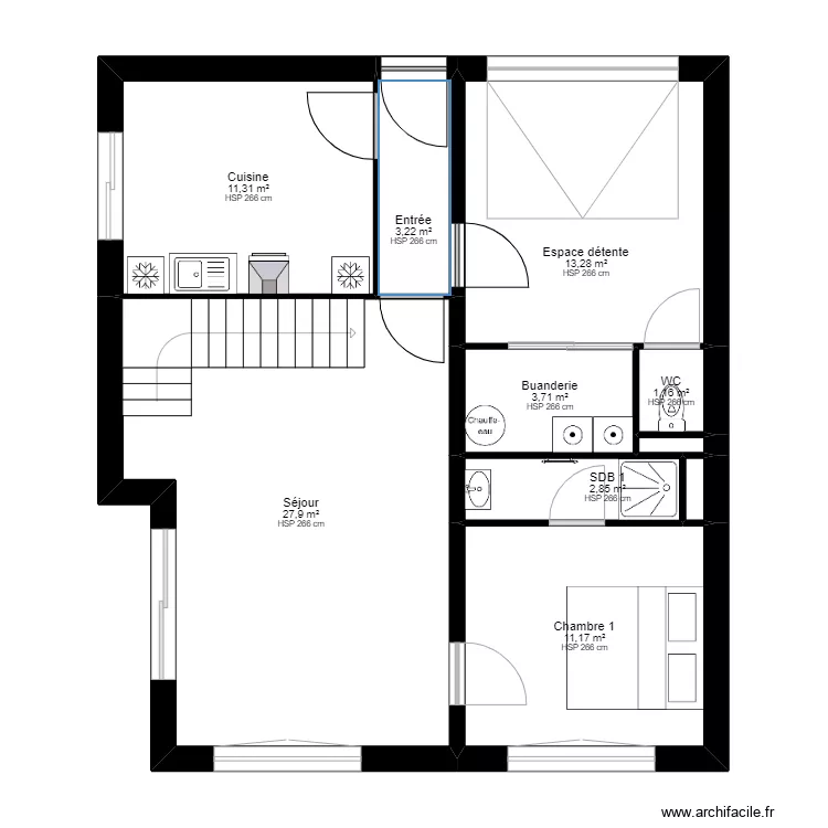 PALN LAMY RENOVATION V2 Electricien Sans meubles. Plan de PALN LAMY RENOVATION V2 Electricien Sans meubles. Plan de