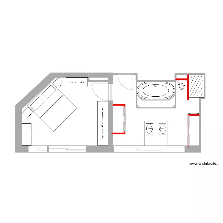 Chagneau 3. Plan de Chagneau 3. Plan de