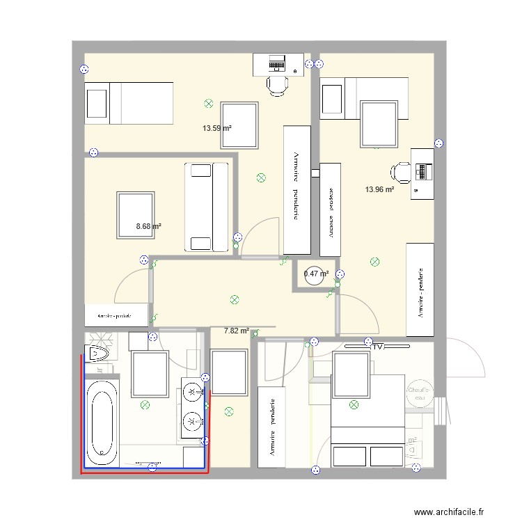 etage11. Plan de 0 pièce et 0 m2