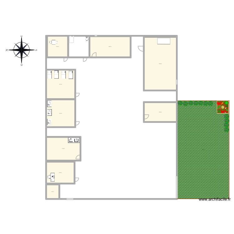 creche emma. Plan de 0 pièce et 0 m2