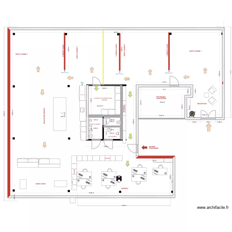 KOUAH SAINT SUPLICE 3. Plan de 6 Pièces et 408 m² KOUAH SAINT SUPLICE 3. Plan de 6 Pièces et 408 m²