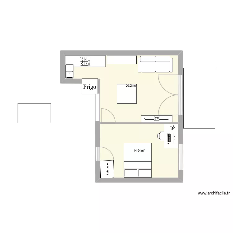 cugnaux. Plan de 