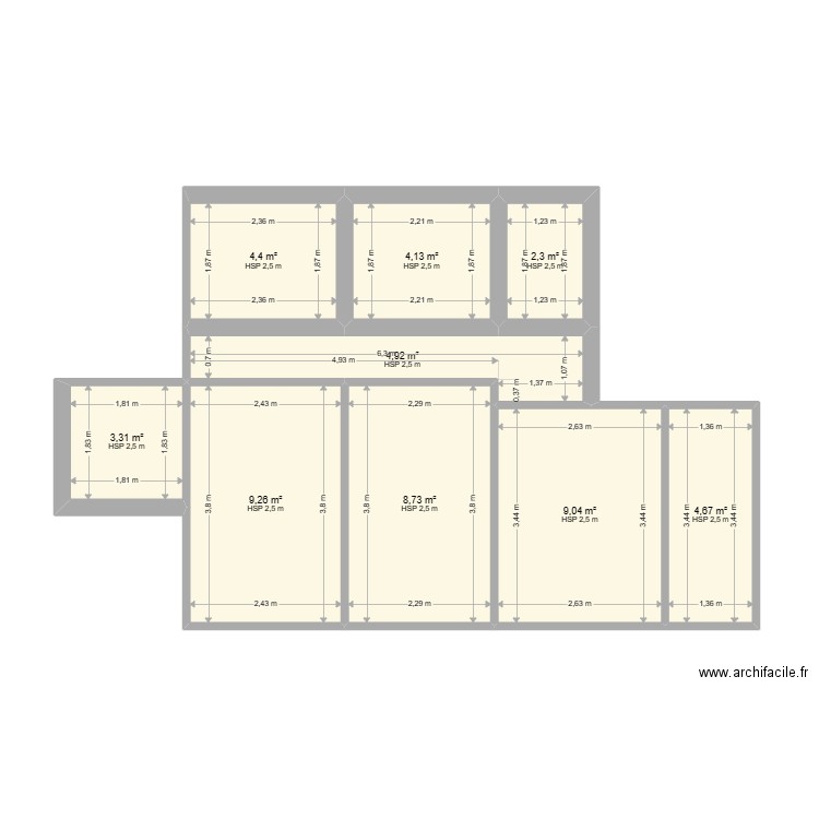 ART. Plan de 0 pièce et 0 m2