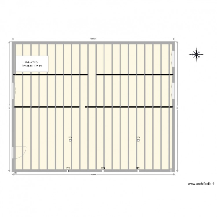 Plan Plancher. Plan de 0 pièce et 0 m2