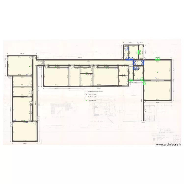 Ecole Elementaire . Plan de 