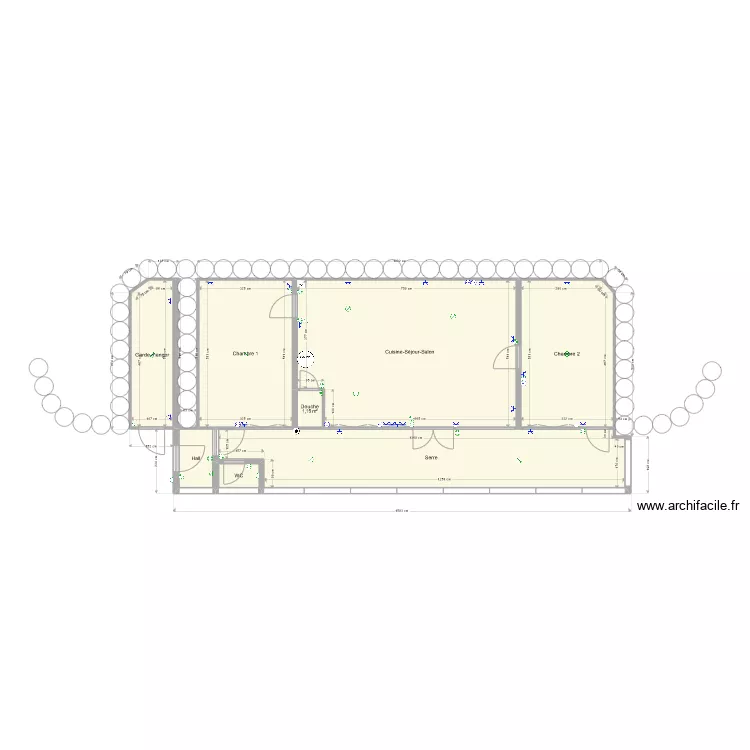 Earthship inversion sch&eacute;ma &eacute;lectrique sans fils. Plan de 
