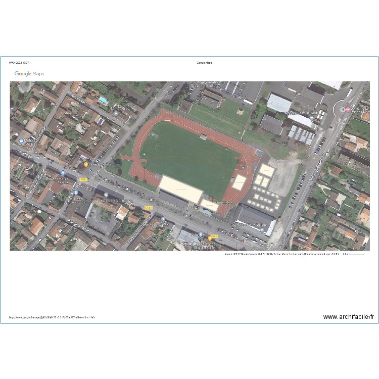 contest. Plan de 0 pièce et 0 m2