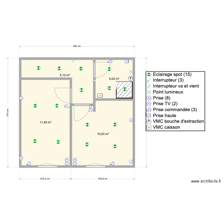 ST ROMAIN ETAGE LOT 1. Plan de 0 pièce et 0 m2
